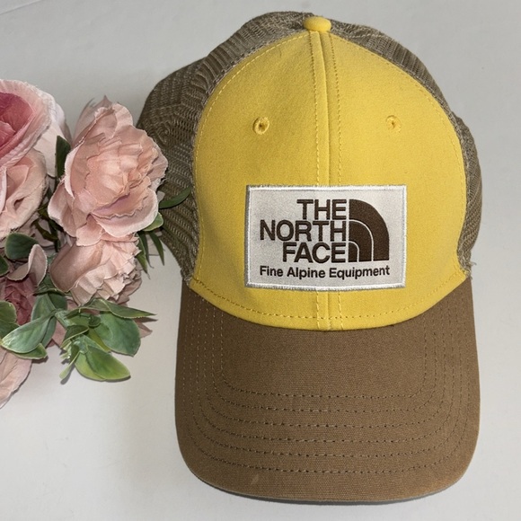 The North Face Fine Alpine Eqiptment "Mudder Trucker" Arrowhead YLW Hat - Picture 16 of 16